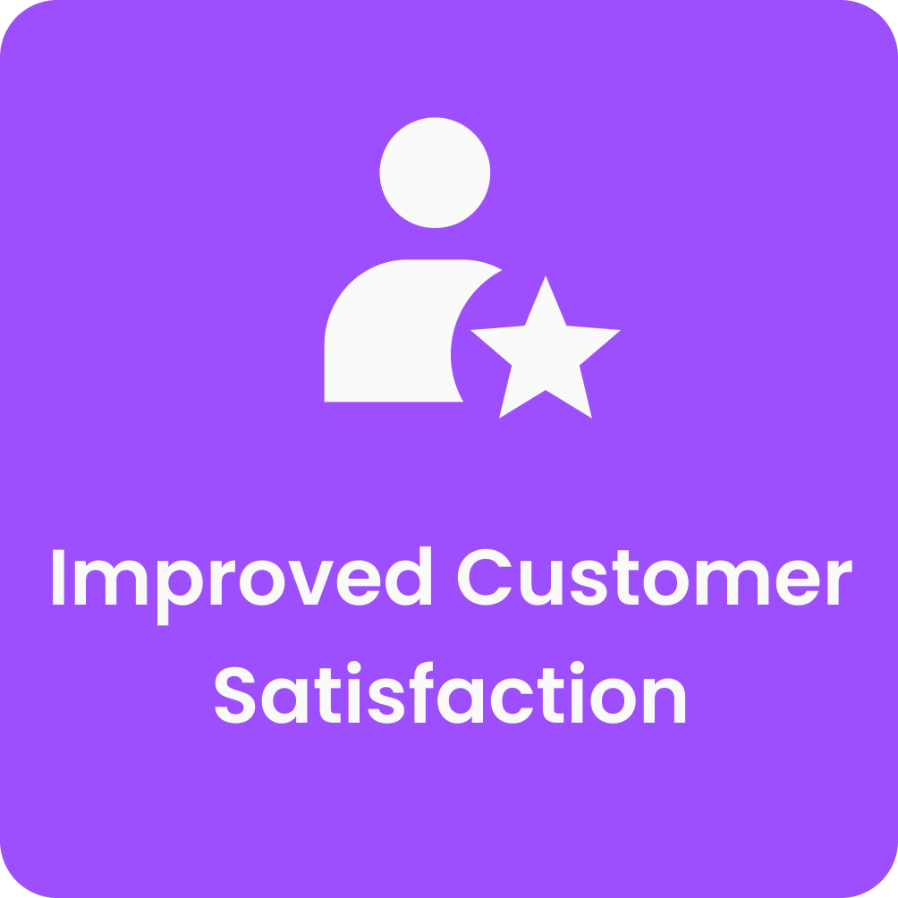 Improved Customer Satisfaction