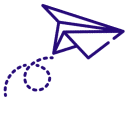 Paper plane illustration