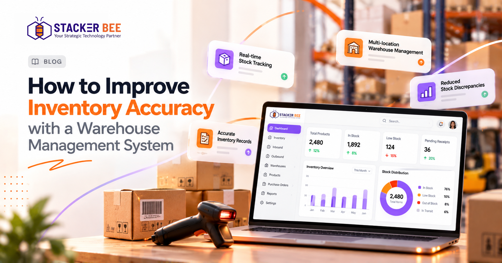 How to Improve Inventory Accuracy with a Warehouse Management System